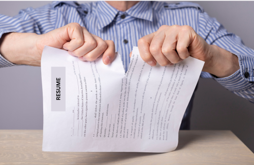 tearing apart a traditional resume