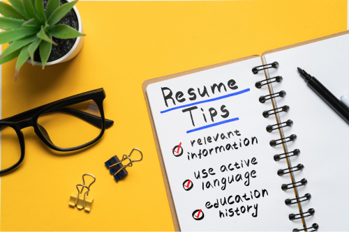 Resume tips for a competitive job market